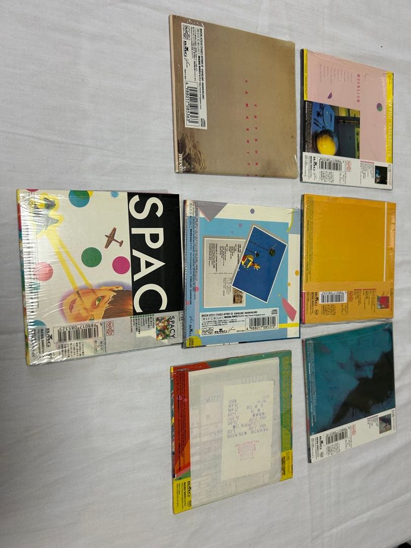 パ*ル様 山下達郎　紙ジャケ　CD 7枚セット　シュリンク付き　美品