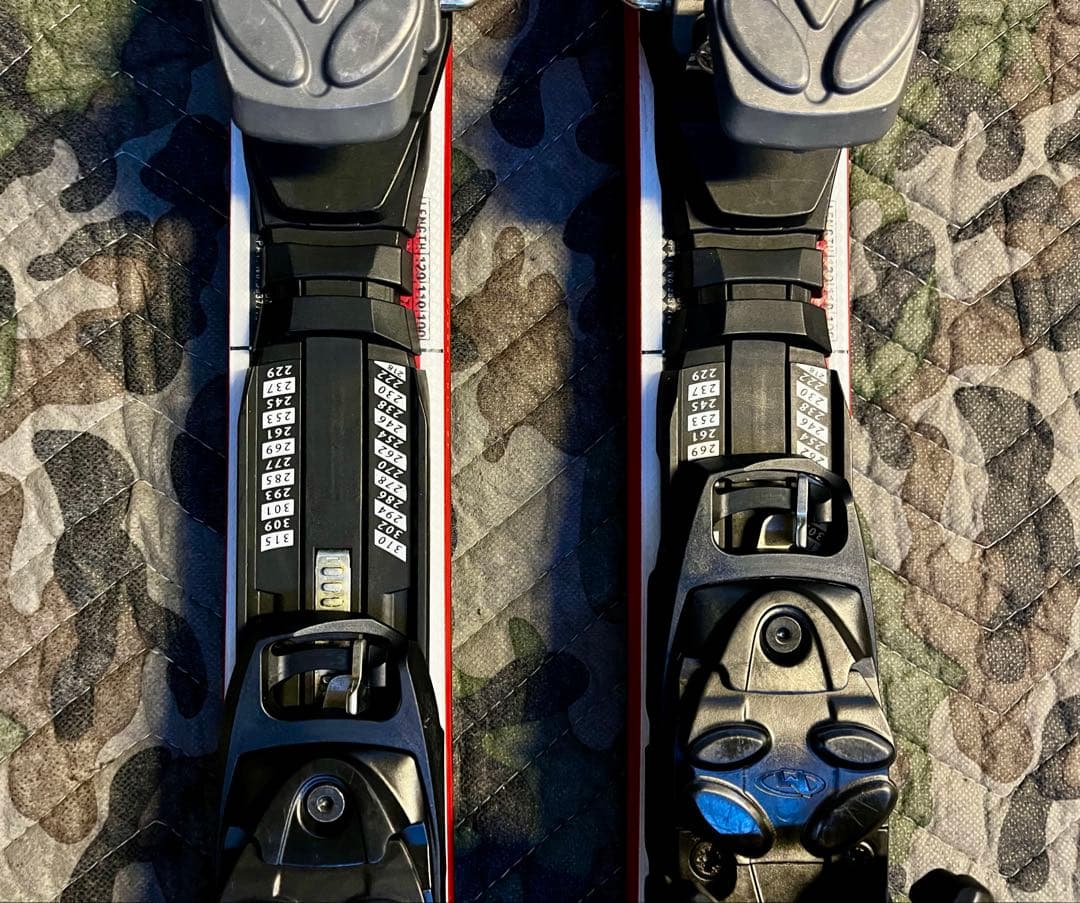 オガサカ ジュニアスキー板110cm スキーケース付き OGASAKA