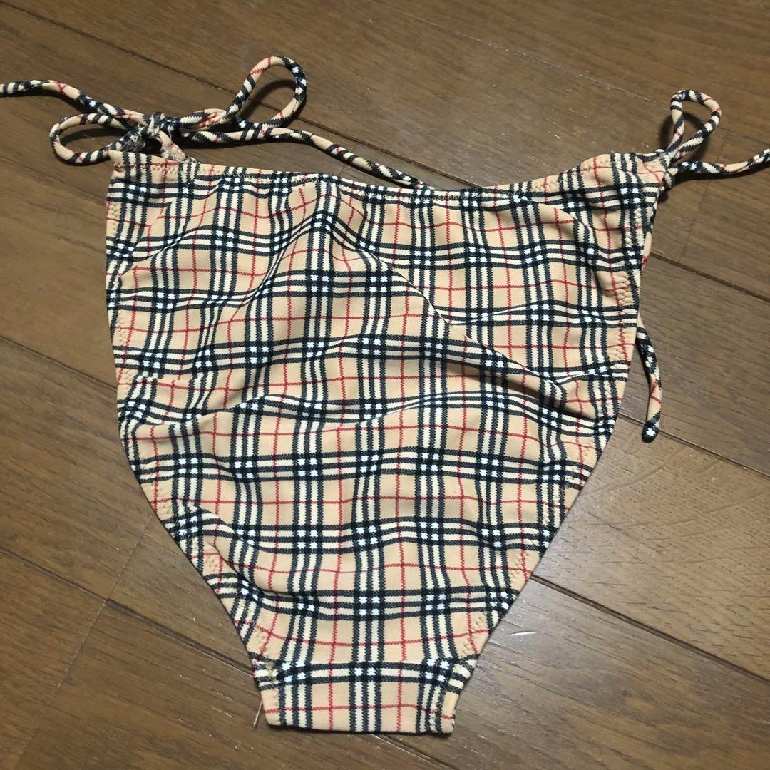 BURBERRY バーバリー ブルーレーベル 水着 ビキニ 3点セットバッグ付き