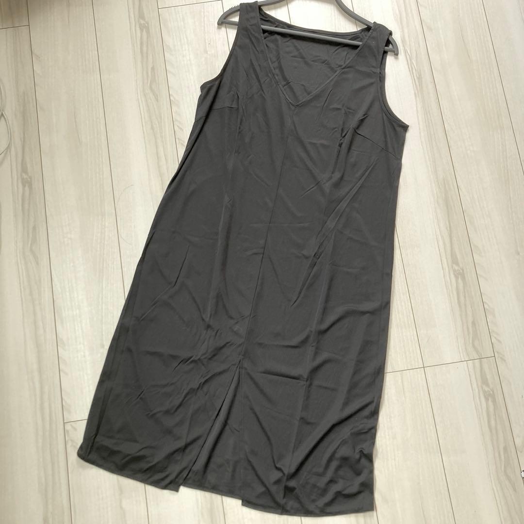 新品　MARINA RINALDI 幾何学模様シャツワンピース 19号　5L