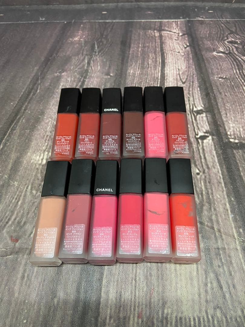 CHANEL ルージュ アリュール インク フュージョン　12本　リップ