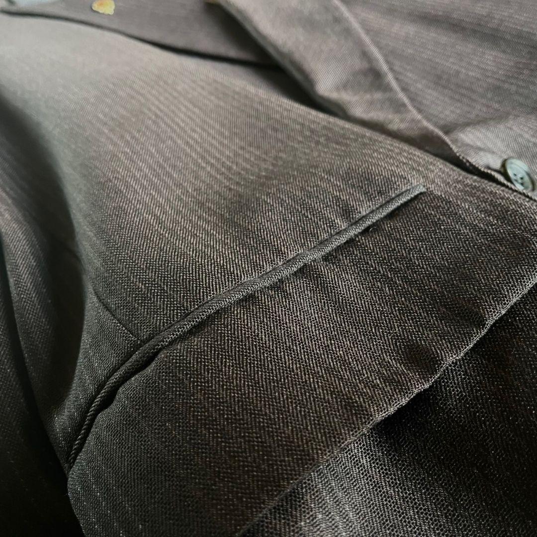 90s極上ウールセットアップアルマーニネクタイピンズ5点セット