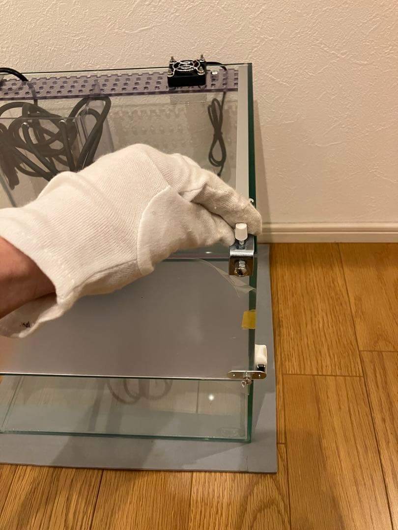 Kazumi 30キューブ ガラス水槽 濾過装置付き