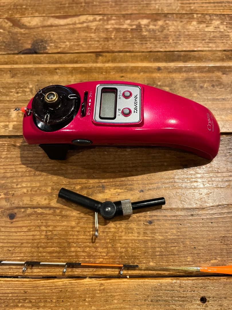 ダイワ クリスティア　CR II レッド　ワカサギ　電動リール　セット