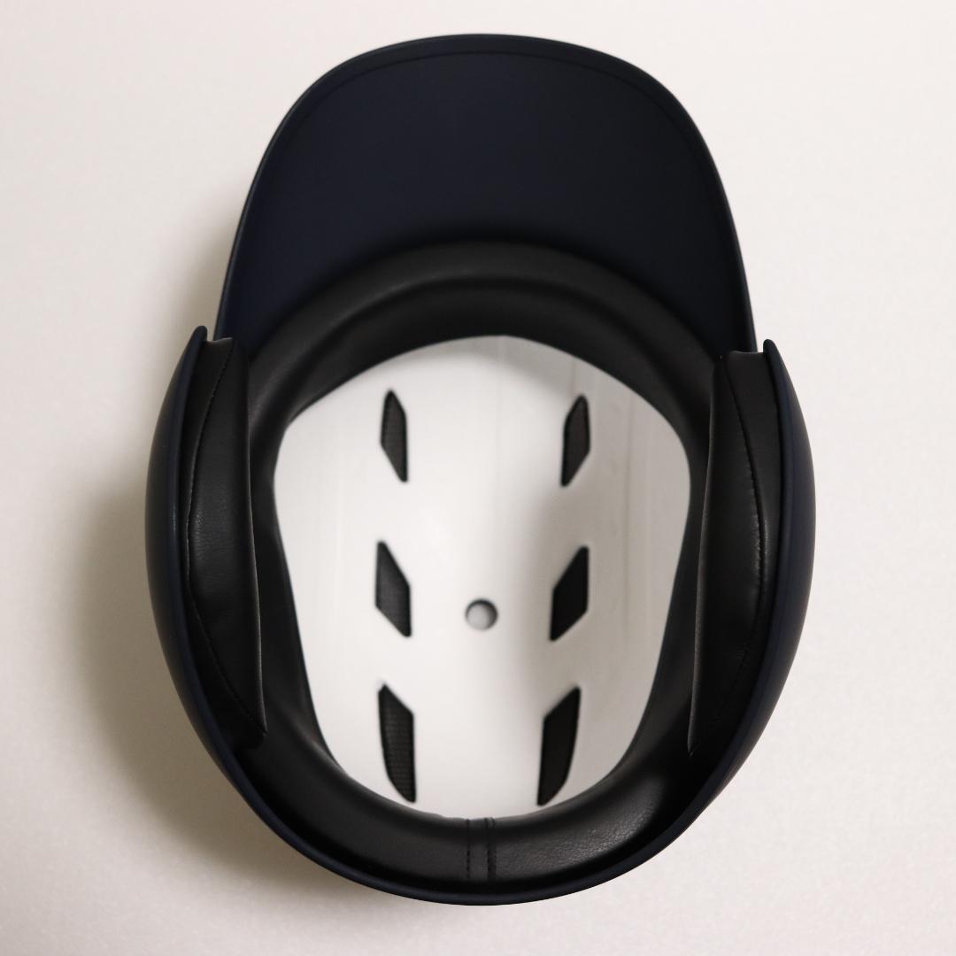 【未使用】ZETT マットネイビー 軟式用 ヘルメット 2個セット