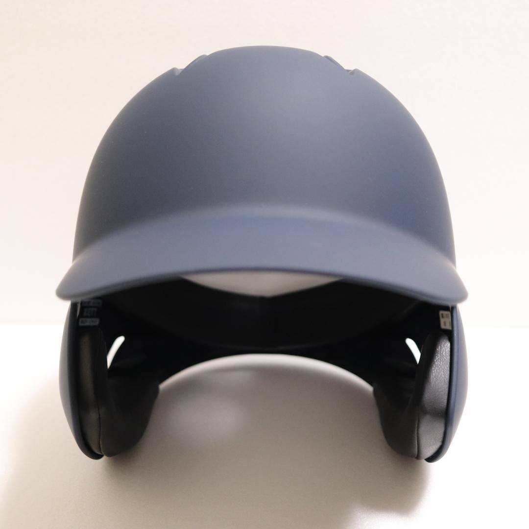 【未使用】ZETT マットネイビー 軟式用 ヘルメット 2個セット