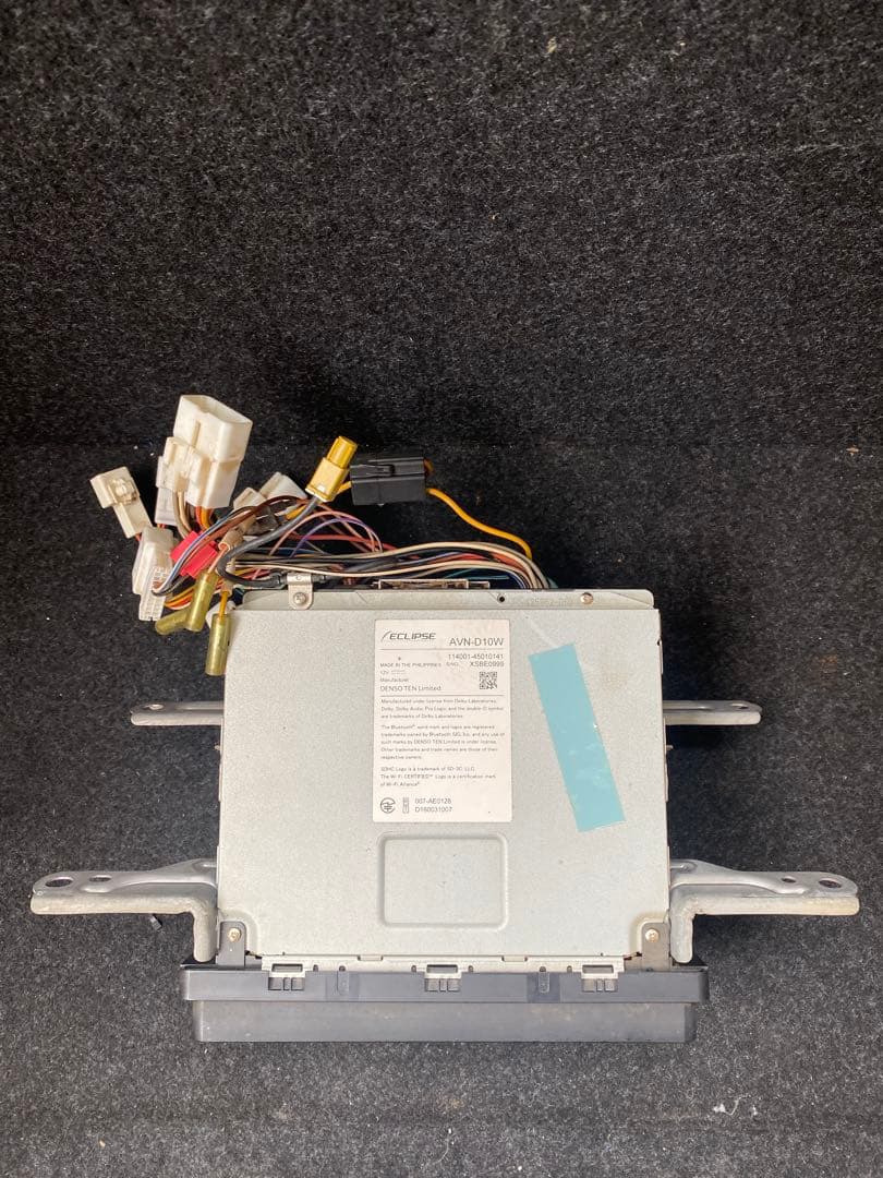 ECLIPSE AVN-D10W カーナビ 本体 配線付き イクリプス