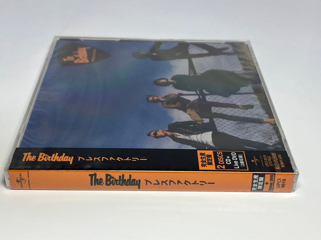 チバユウスケ　BIRTHDAY プレスファクトリー　完全生産限定盤　DVD付き