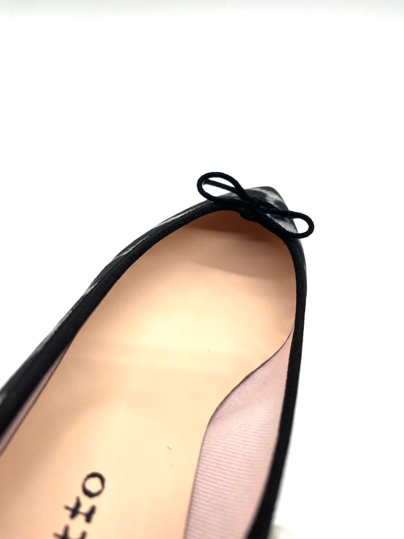 【新品未使用】Repetto フラットパンプス レオパード グレー 38