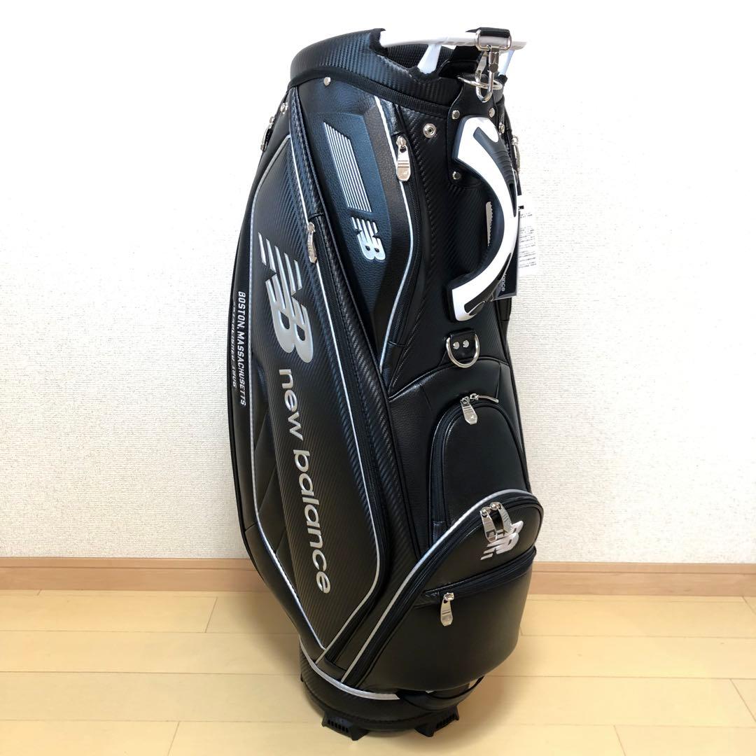 【新品】new balance golf キャディバッグ　ブラック　9型