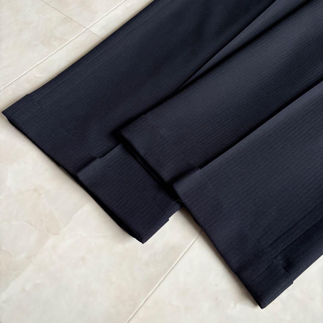 Brooks Brothers 2Bスーツ上下 紺ストライプ セットアップ XL