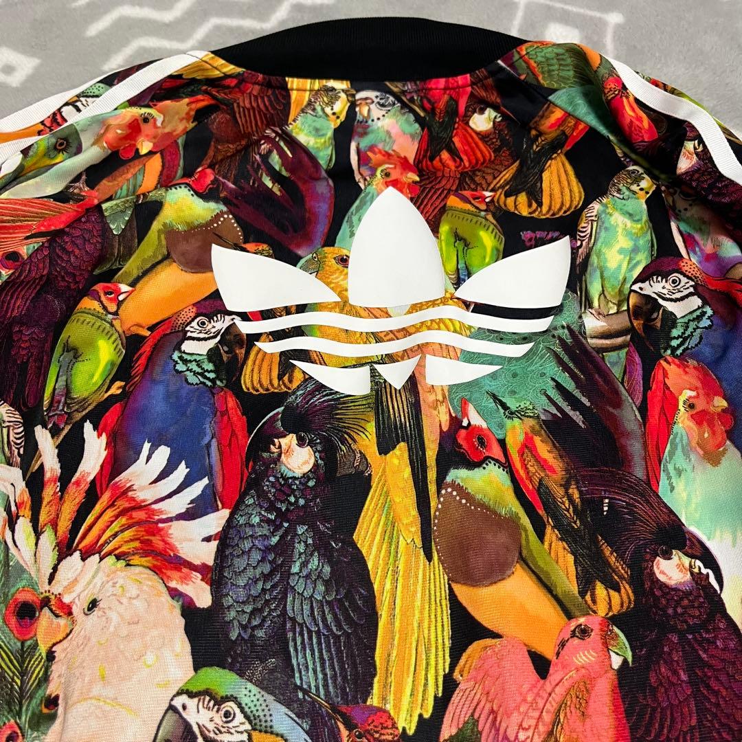 adidas × THE FARM COMPANY トラックトップ 鳥柄 XOT