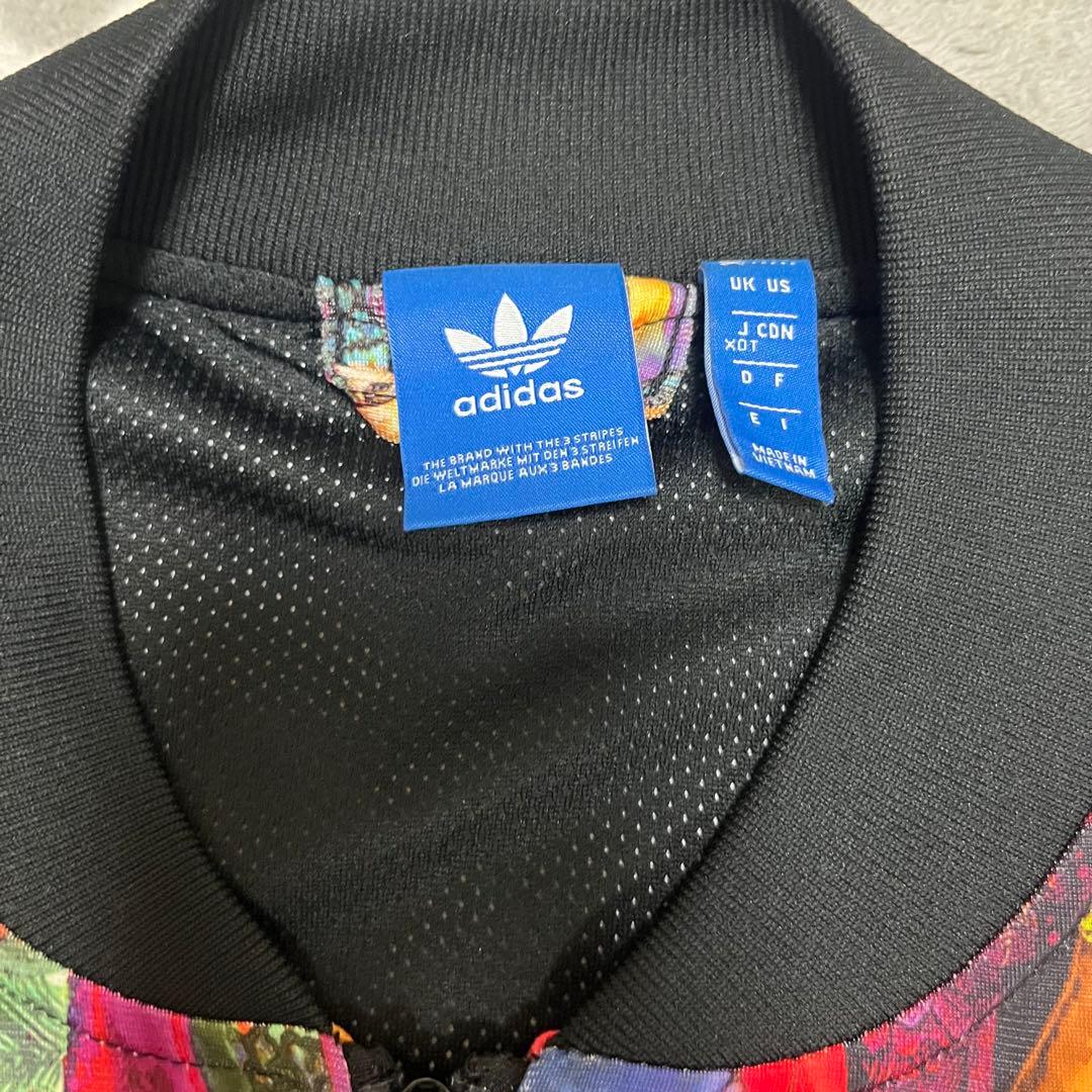 adidas × THE FARM COMPANY トラックトップ 鳥柄 XOT