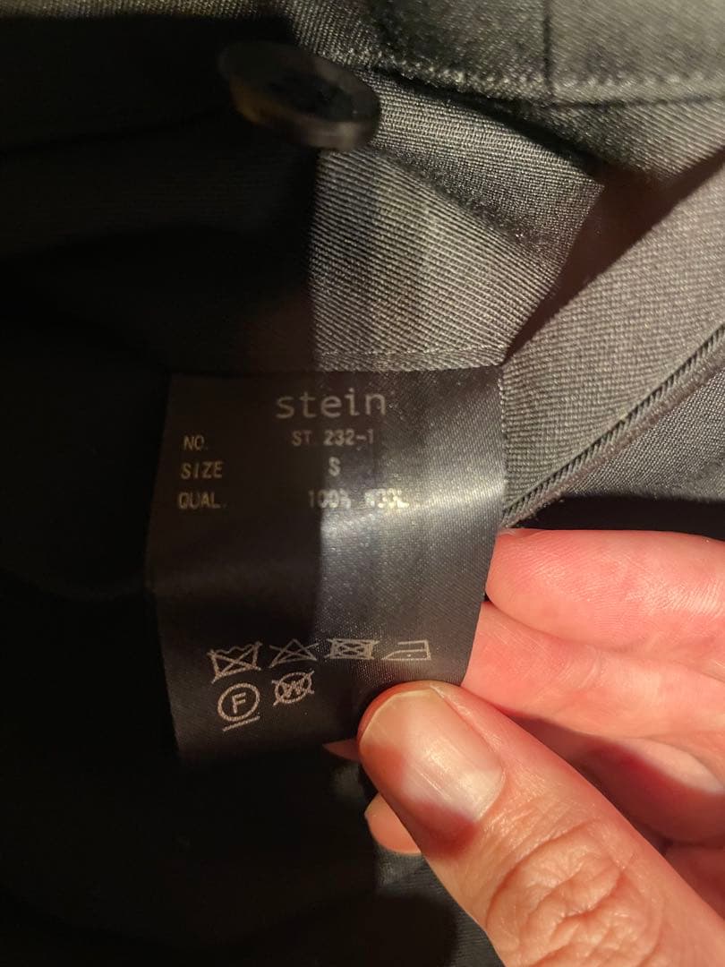 パンツ stein DOUBLE WIDE TROUSERS / (BLACK)