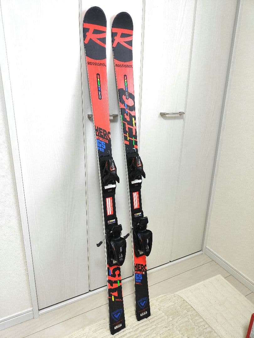 Rossignol Hero Athlete GS PRO スキー144cm良品