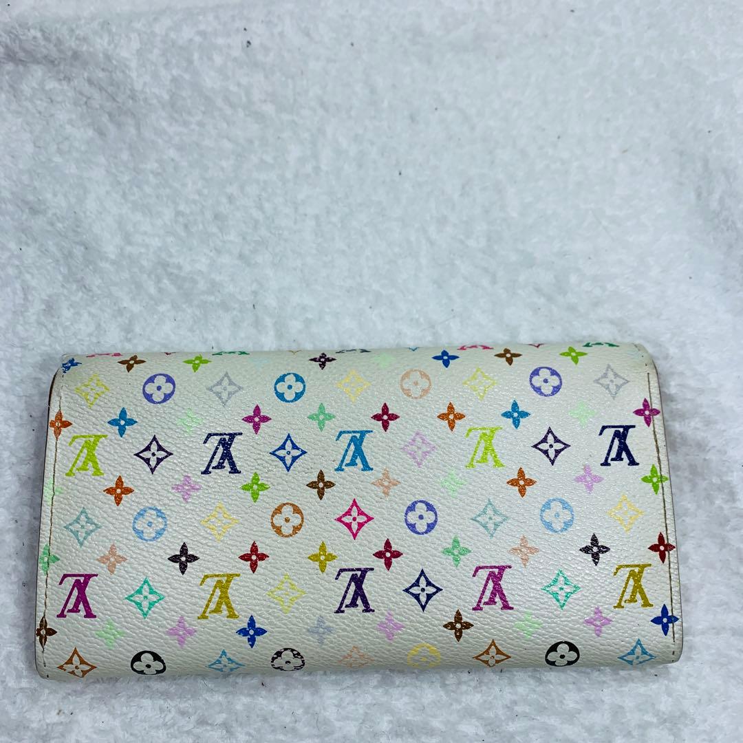 ⭐️LOUIS VUITTON マルチカラー ポルトモネ 長財布 M93532