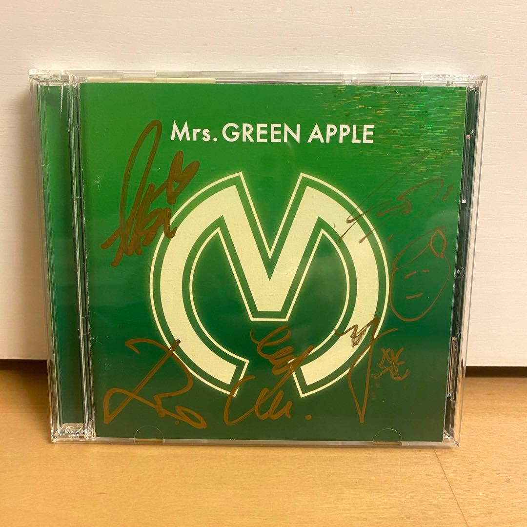 【5名分サイン入り】Mrs. GREEN APPLE DVD付き