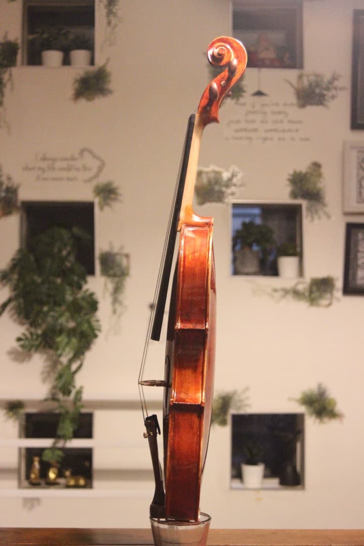 【12/18更新あり.製作楽器④】バイオリン(ベッツモデル) 4/4 2013