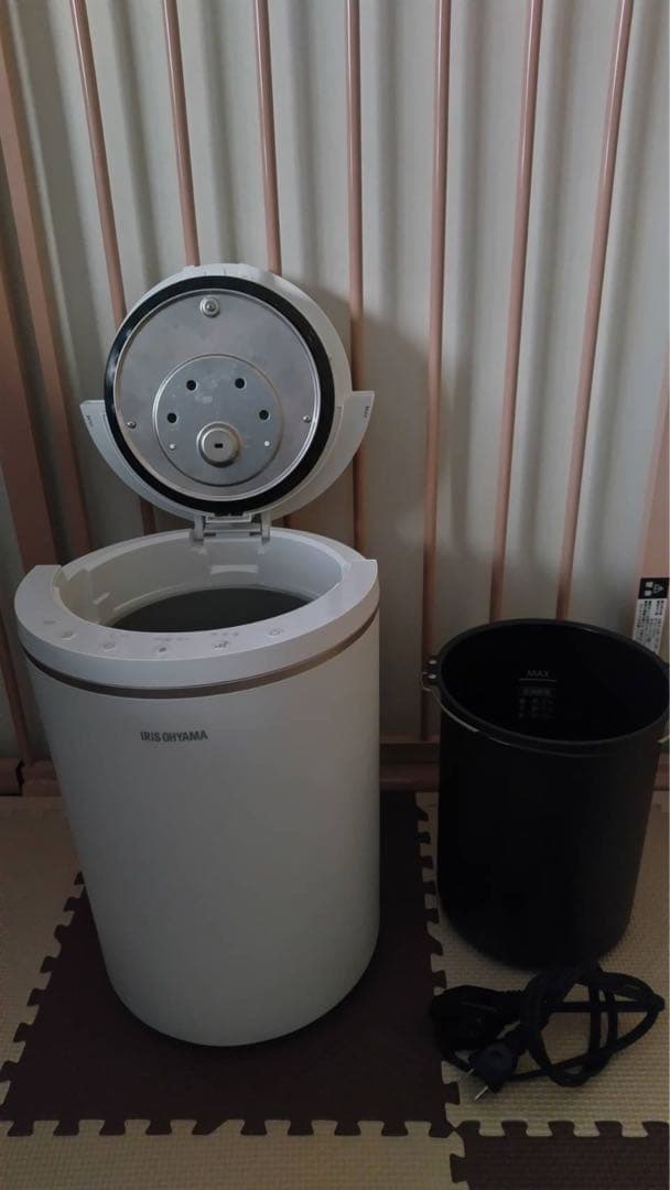 IRIS OHYAMA 置き型加湿器 ホワイト