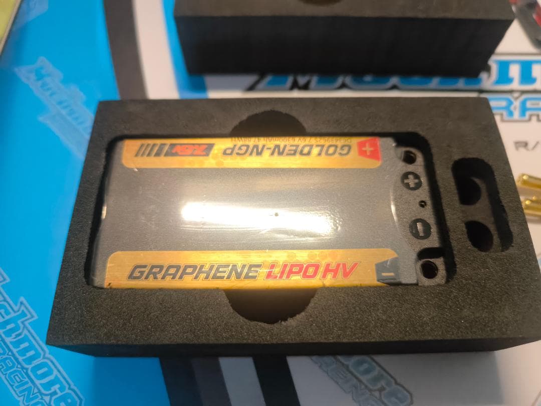 新品　ショートリポバッテリー 厚型 DXF 6300mah 140C　2個セット