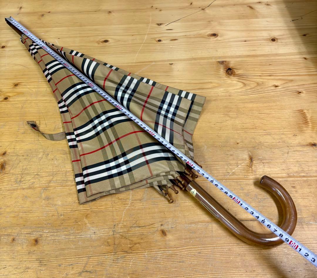 Burberry バーバリー　長傘　男女兼用　ユニセックス　ノバチェック柄