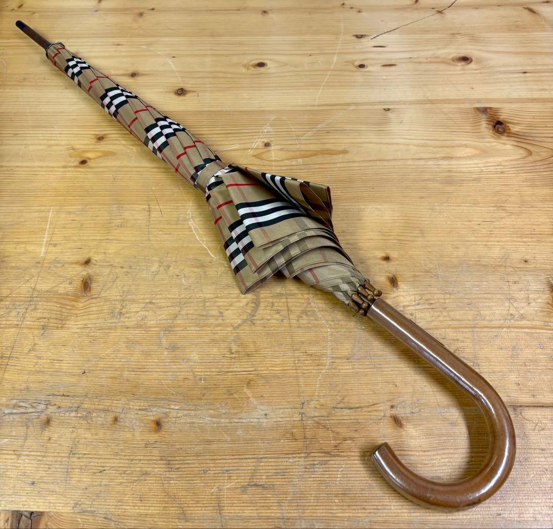 Burberry バーバリー　長傘　男女兼用　ユニセックス　ノバチェック柄