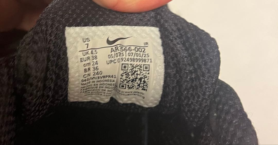 NIKE shox tl24.0センチ