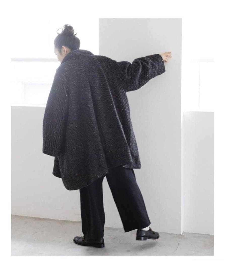 美品 ichi Antipuites アンティークス スノーネップオーバーコート