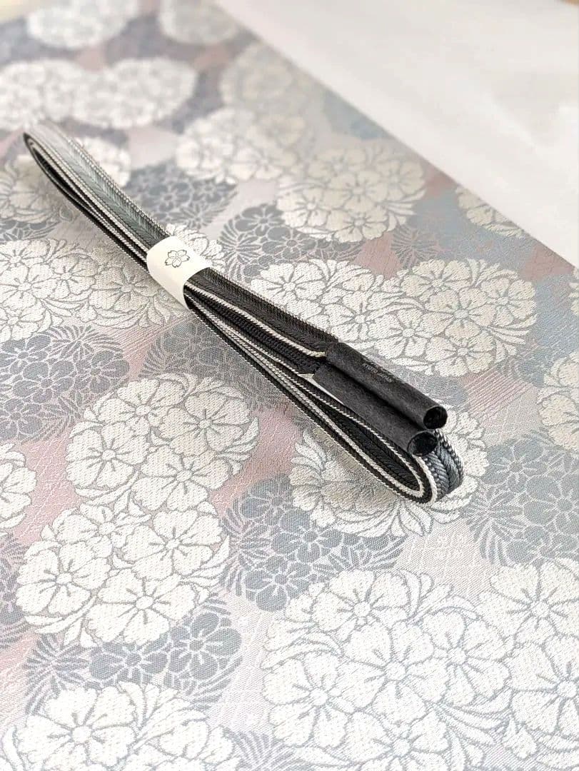 正絹西陣織花丸文様三越謹製高級袋帯