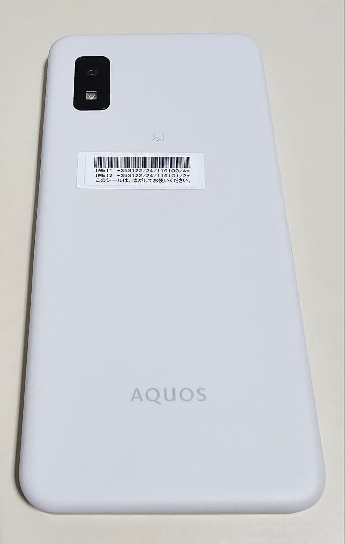 【未使用に近い】SHARP AQUOS wish3 A302SH SIMフリー