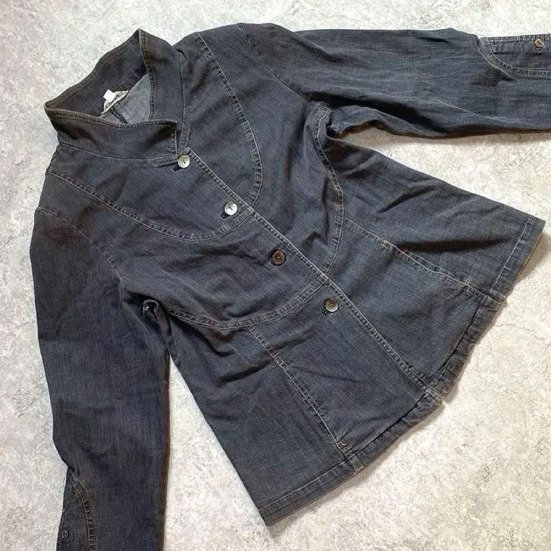 【一点物☆】ヴィンテージ　レトロ　デニム　ジャケット　ステッチ　Gジャン