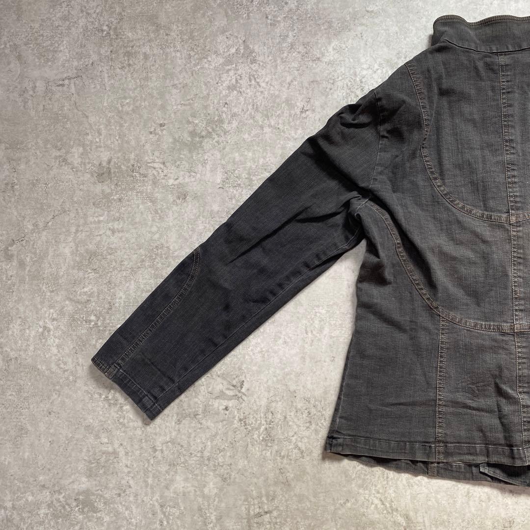 【一点物☆】ヴィンテージ　レトロ　デニム　ジャケット　ステッチ　Gジャン