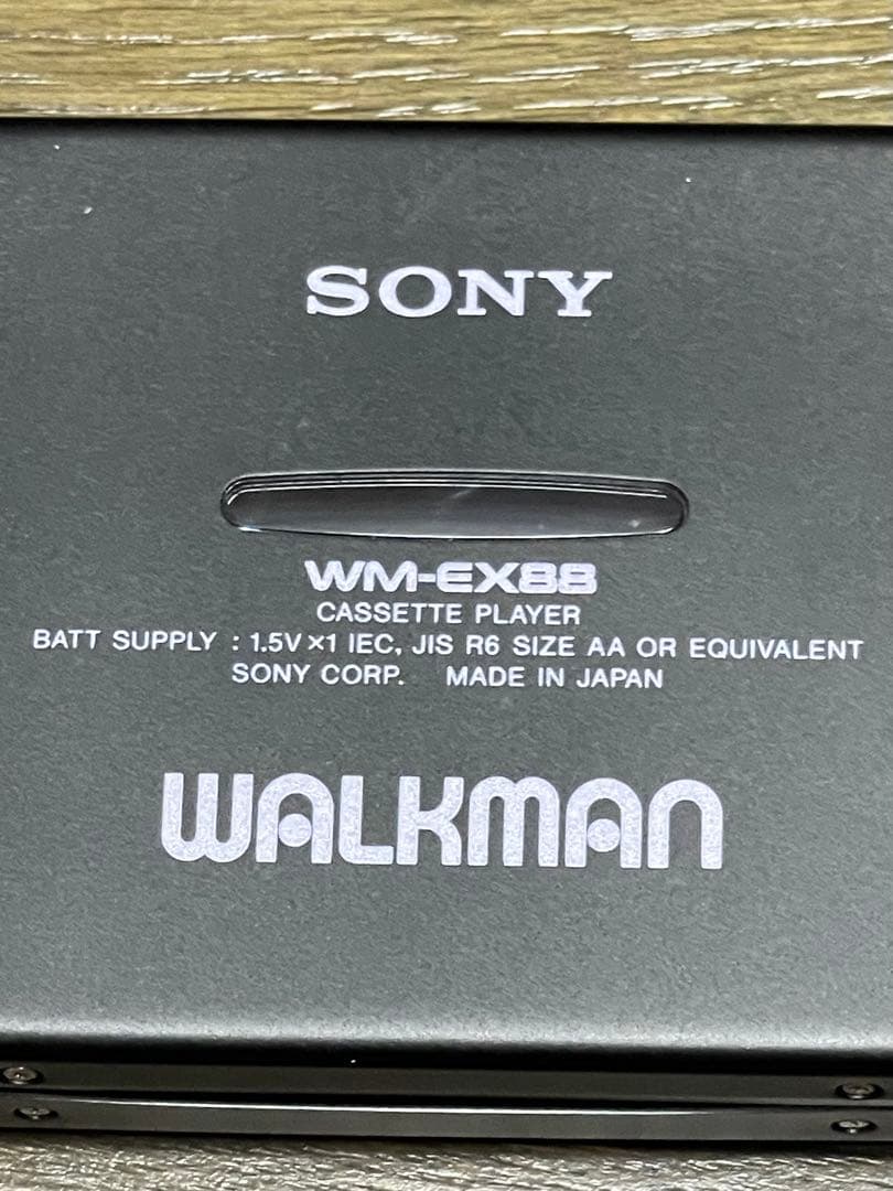 SONYカセットウォークマン