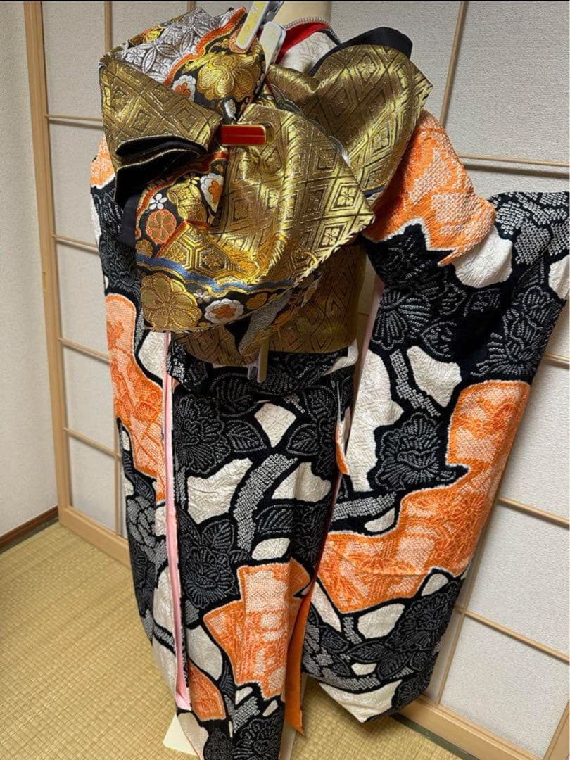 正絹振袖 高級絞り染め 振袖セット