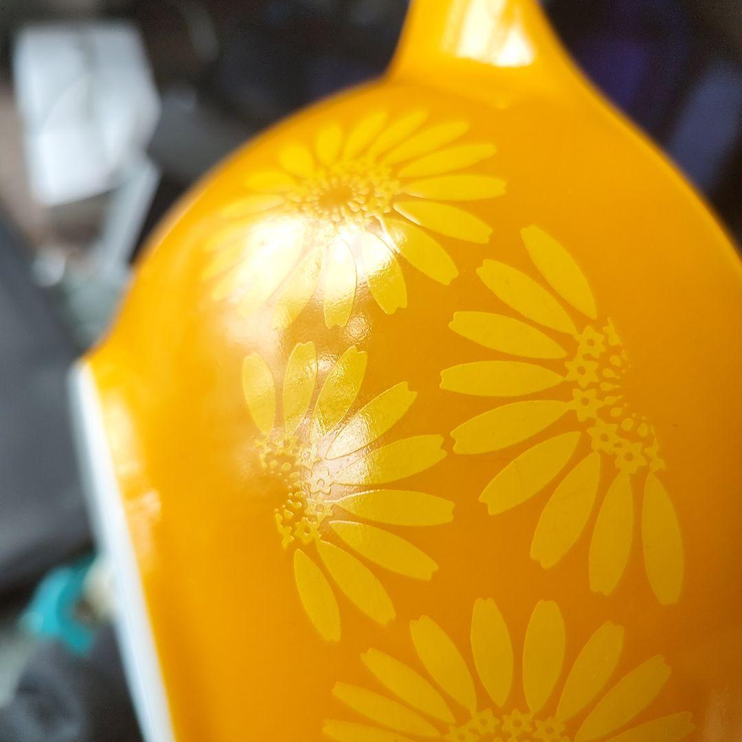 パイレックス 　ひまわり　デイジー　イエロー 花柄 ミキシングボウル　3個セット