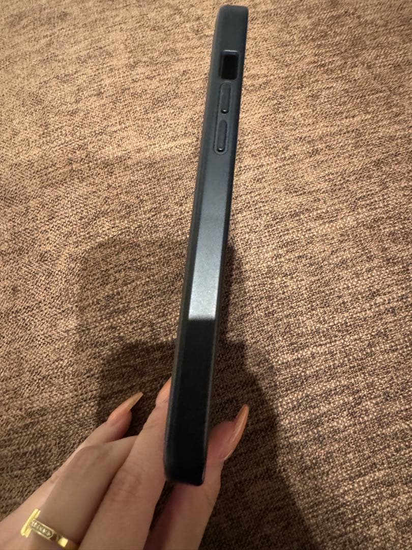 L*a様 ブラック ストライプデザイン iPhoneケース