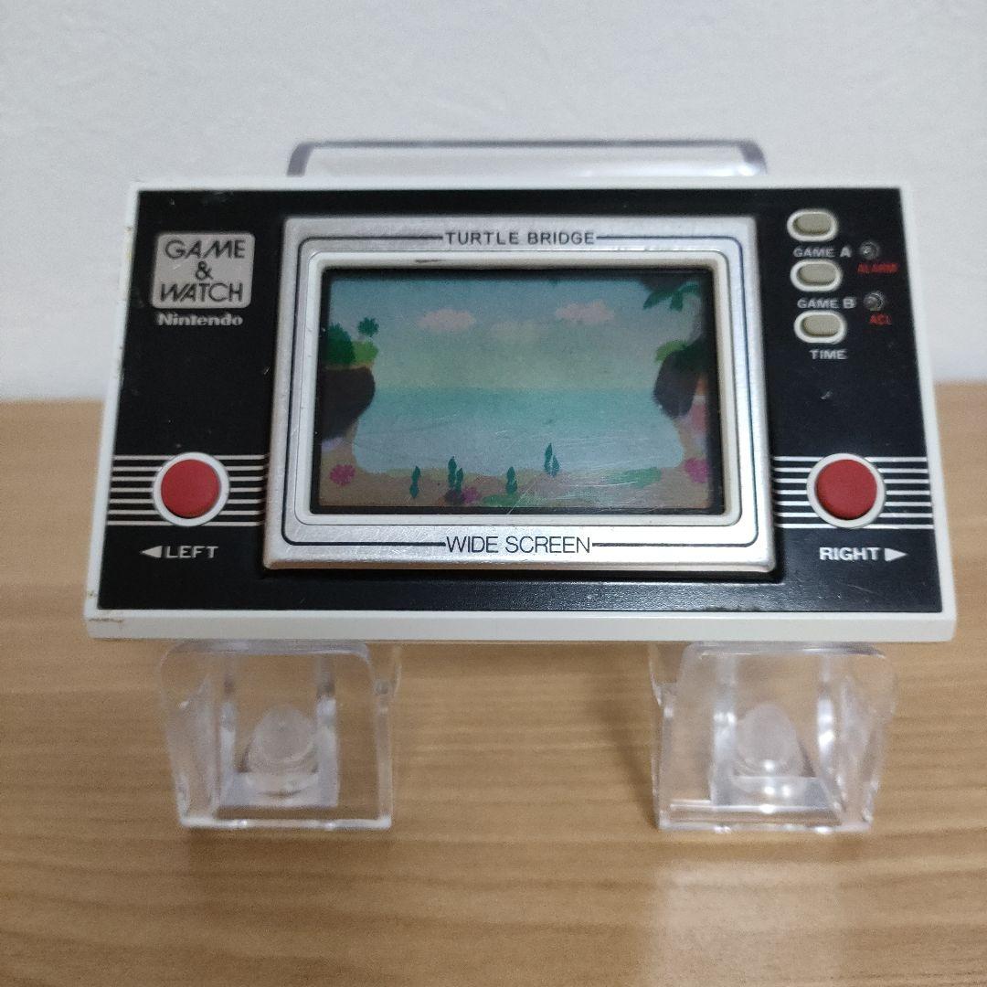 ゲーム＆ウォッチ　タートルブリッジ　任天堂　ニンテンドー　メンテナンス済み