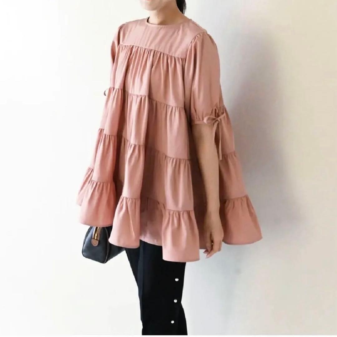 ネージュ neige ティアードチュニックワンピース 新品未使用