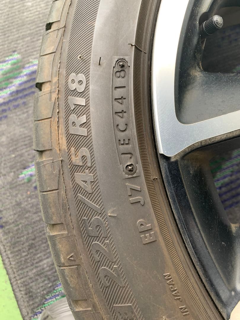 ホンダ 純正ホイール4本　ヴェゼル18インチ 7.5J ＋55 PCD114.3