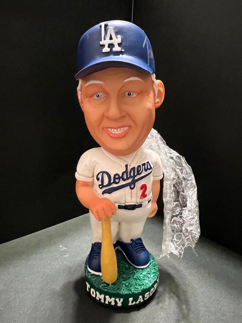 トミー・ラソーダ 監督 直筆サイン入り ボブルヘッド