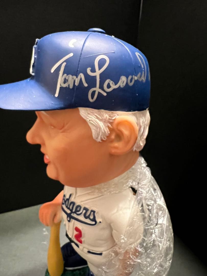 トミー・ラソーダ 監督 直筆サイン入り ボブルヘッド