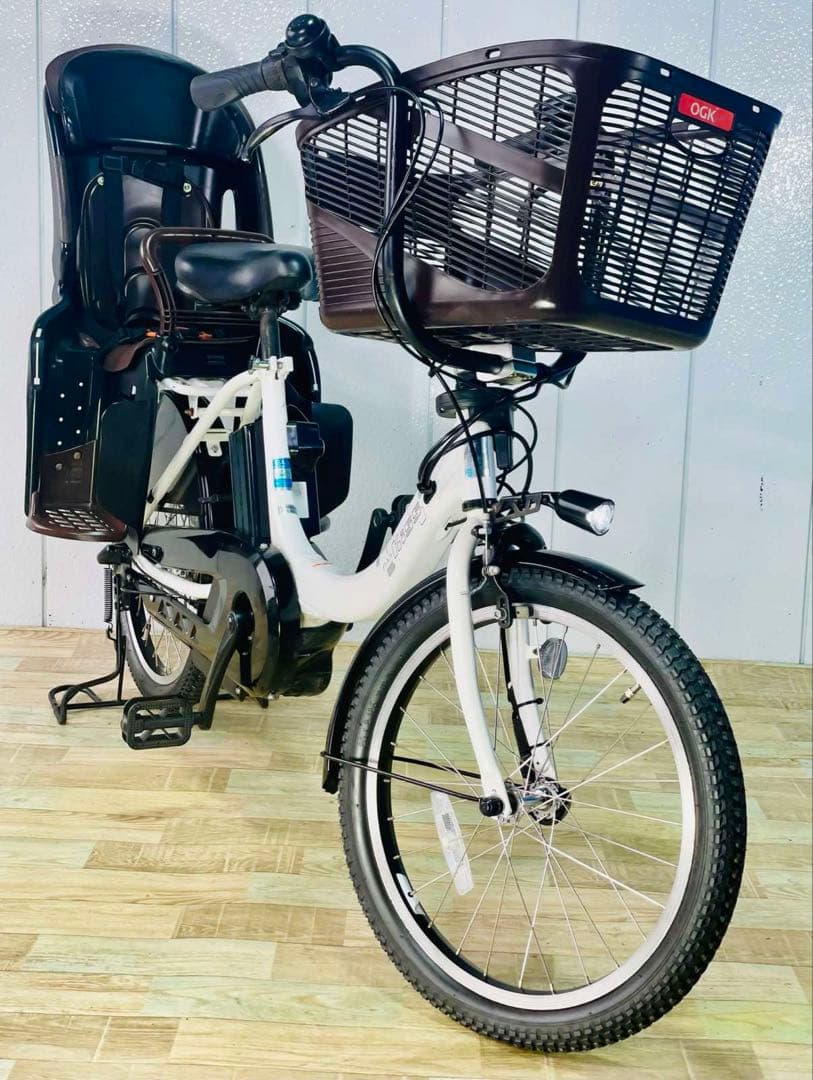 ★2953ヤマハ8.7アンペア 20インチ子供乗せ電動アシスト自転車