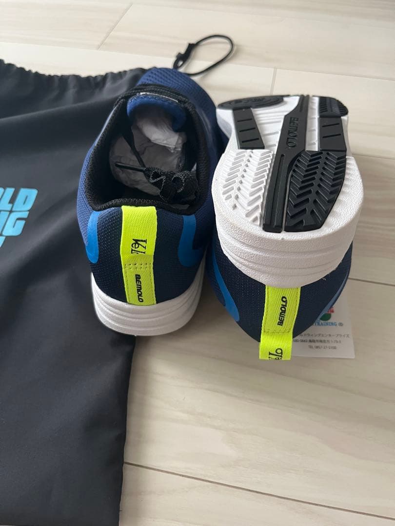 BEMOLO ネイビー トレーニングシューズ　ビモロシューズ