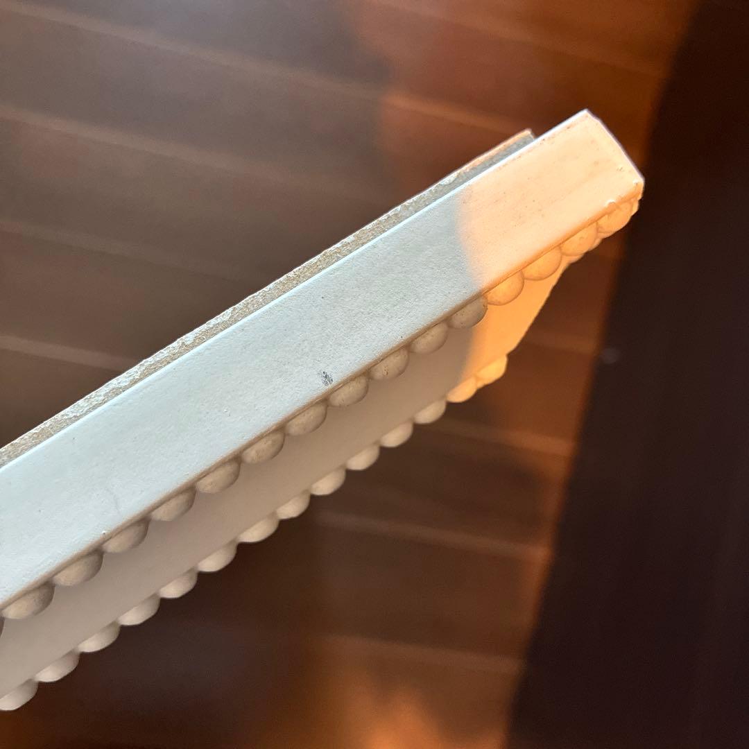 ZARA ウォールミラー 鏡 壁掛け ホワイト