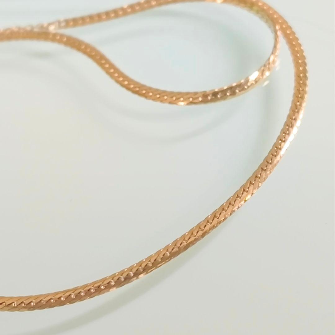 スタージュエリー　K10　ヘリンボーン　ムーンセッティング　ダイヤ　ネックレス