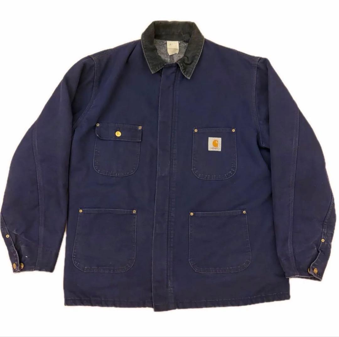 stussy元ネタ ジップ 90s USA製 carhartt チョアコート