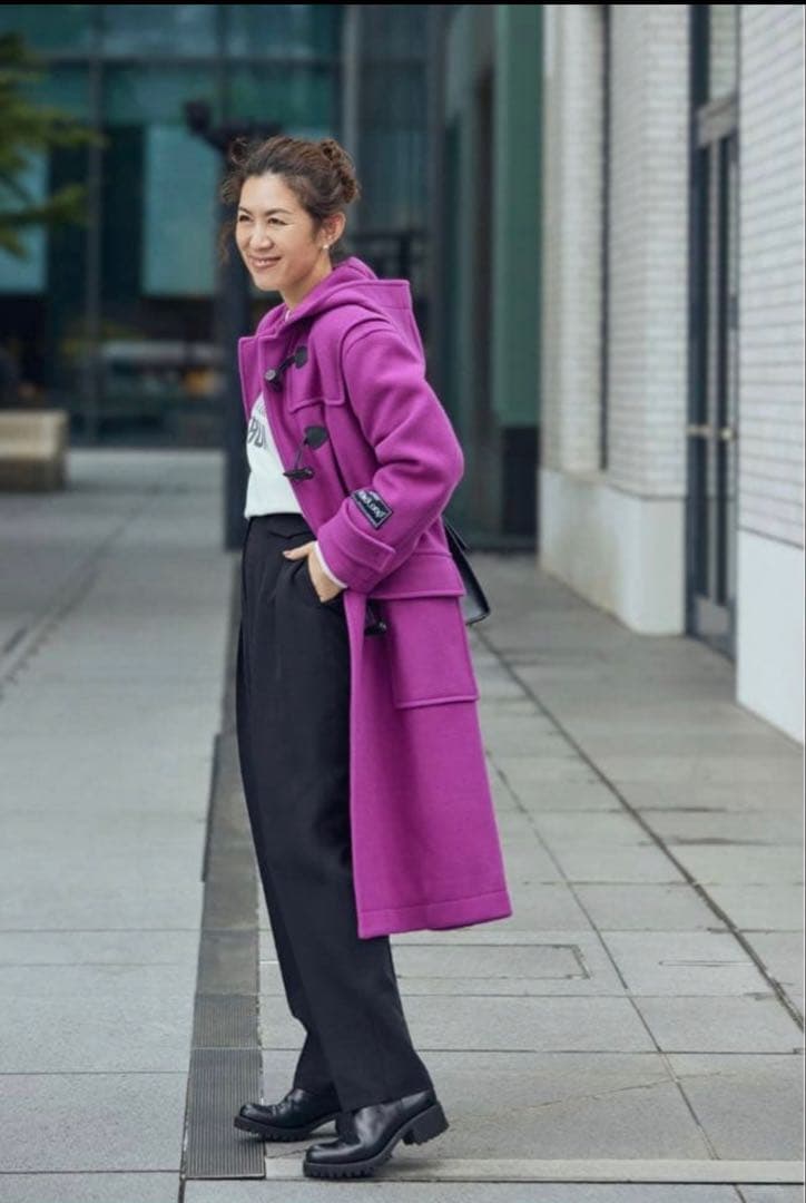 ダッフルロングコート　ミラオーウェン