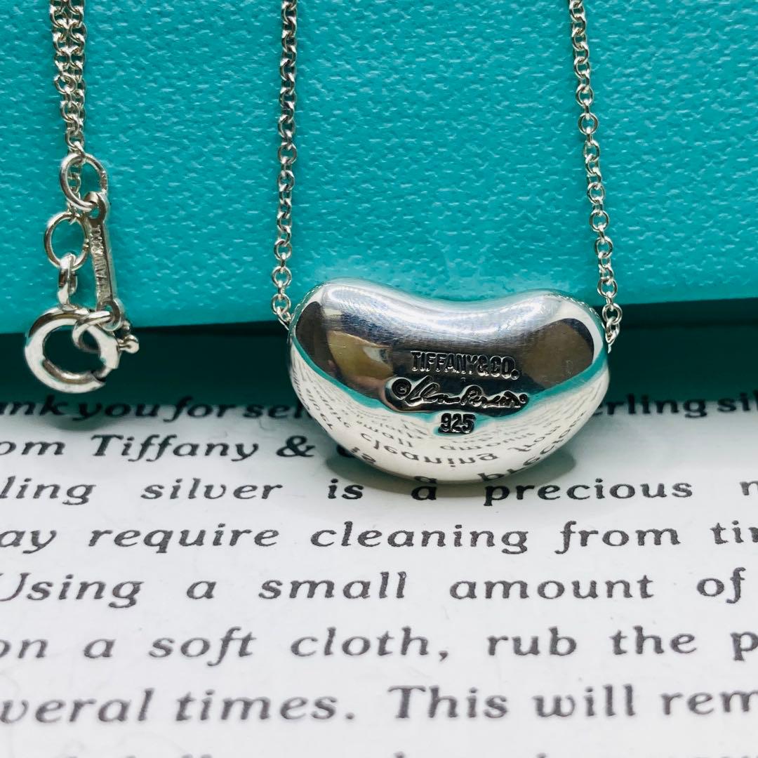 極美品✨ ティファニー ネックレス ビーン AG925