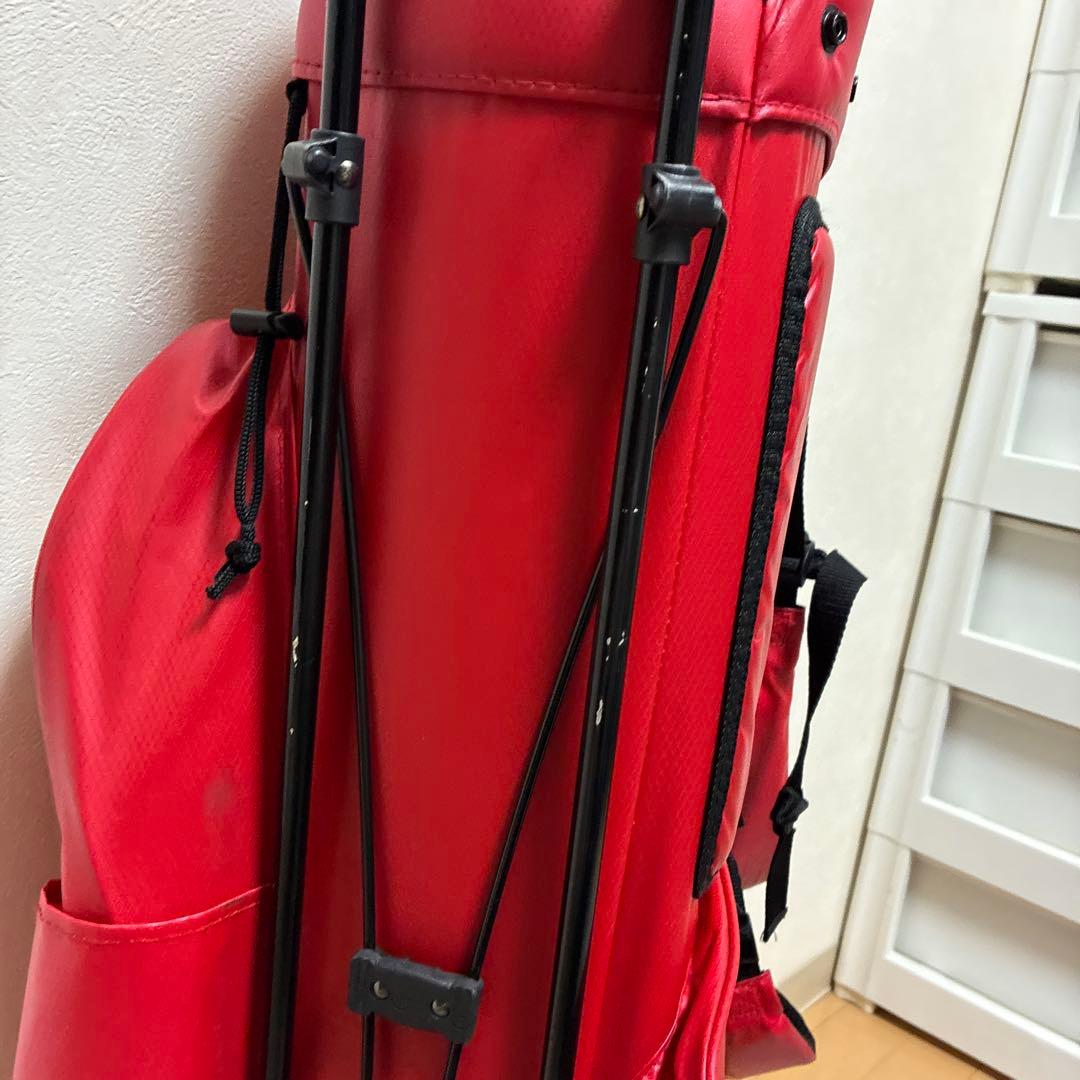 スタンド式キャディバッグ、ヘッドカバー、アイアンカバーセット　コモコーメ