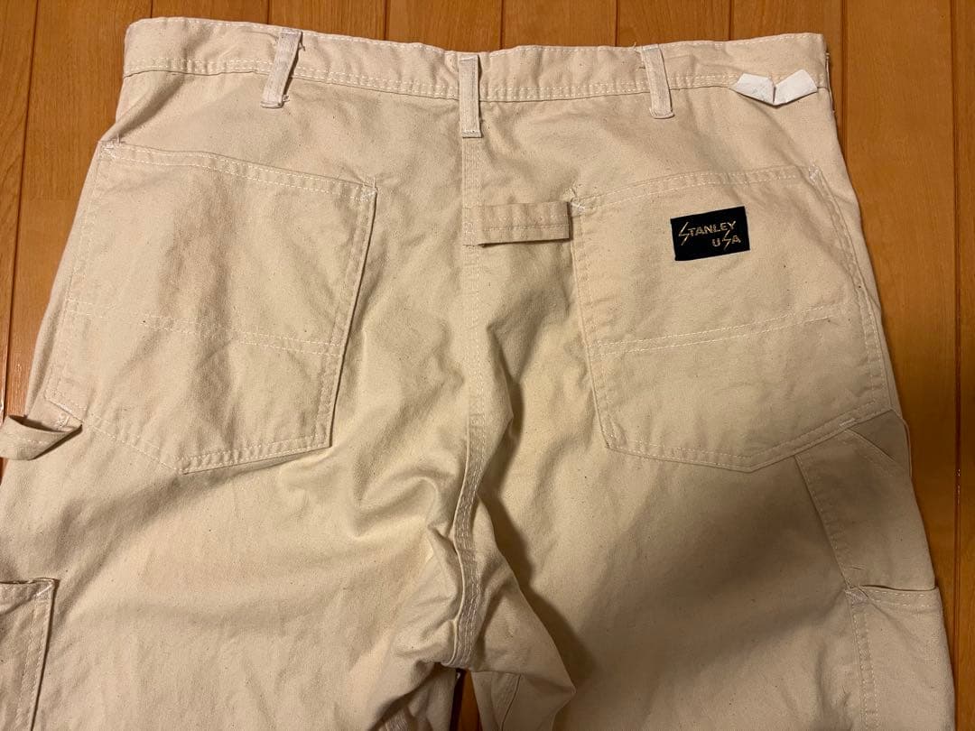 80年代 STANLEY ダブルニー ペインター パンツ アメリカ製